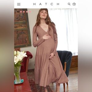 Hatch Collection The Elise Maternity Dress size 0, EUC